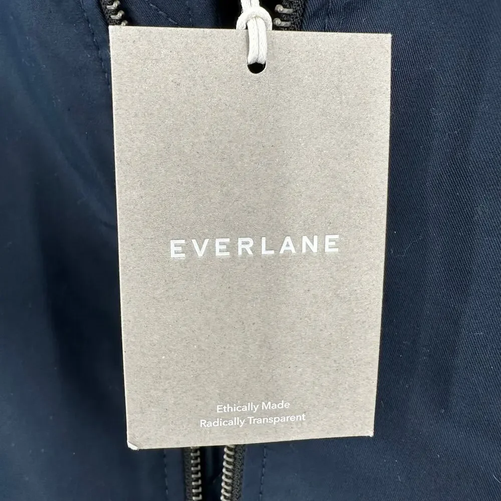 Everlane the bomber jacket Uniform in navy Size M